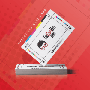 Soft Touch Lamination Business Name Cards
