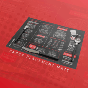Paper Placement Mats