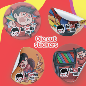 Simili Stickers Labels (Die-cut)