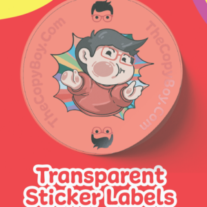 Transparent Sticker Labels (Die-cut)
