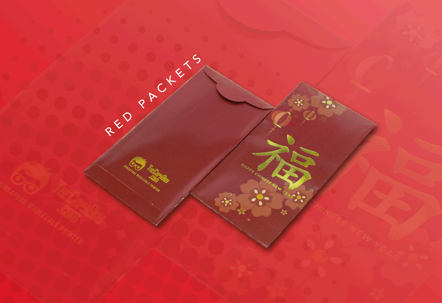 Red Pocket Design, Chinese Red Packet Prining